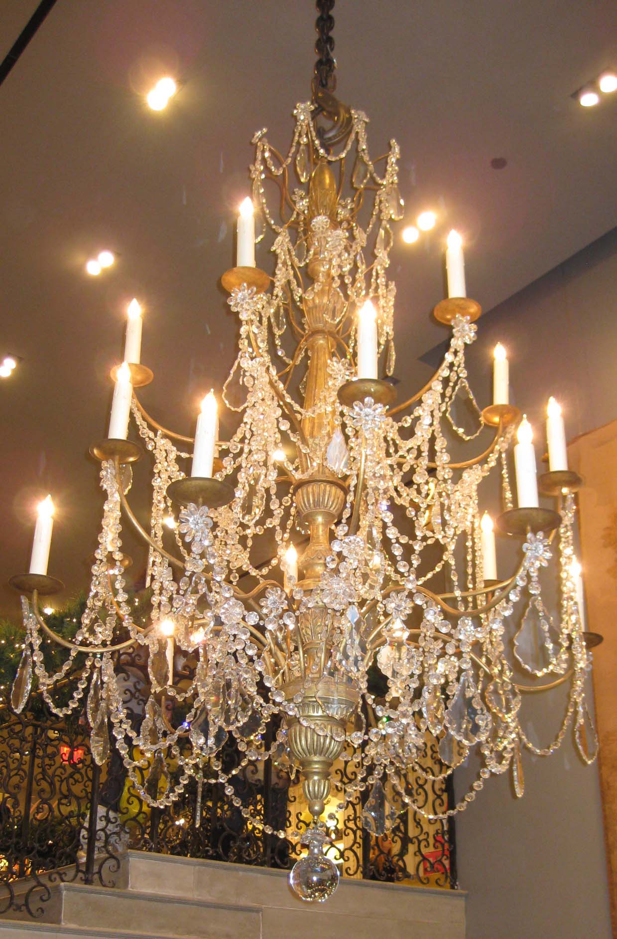 Antique shops chandeliers
